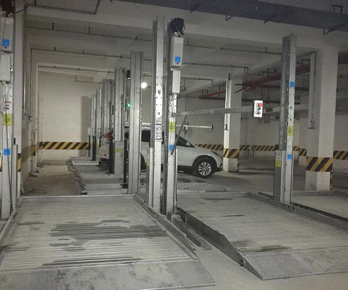 天全升降橫移式機械式停車設備出租