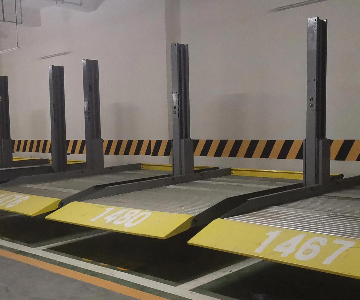 新都PJS301-20簡易兩層停車庫電路部分安裝步驟