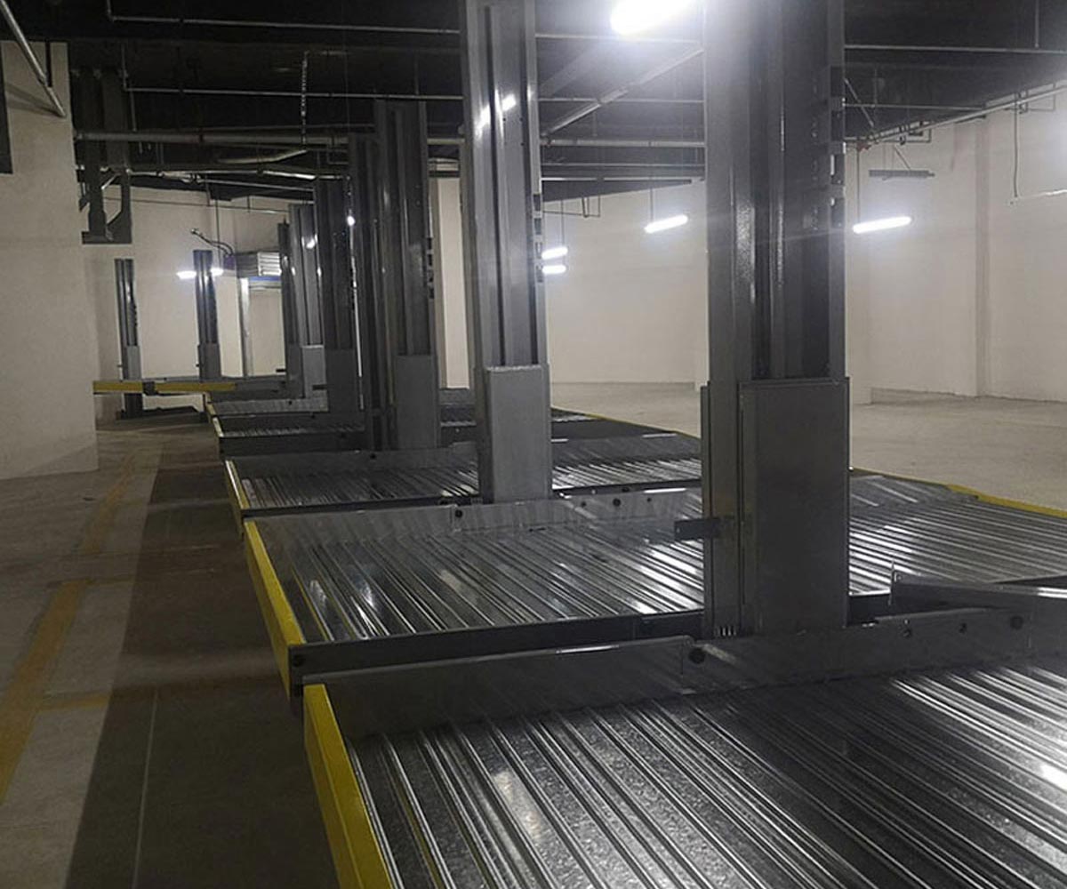 新龍兩柱式家用立體停車庫