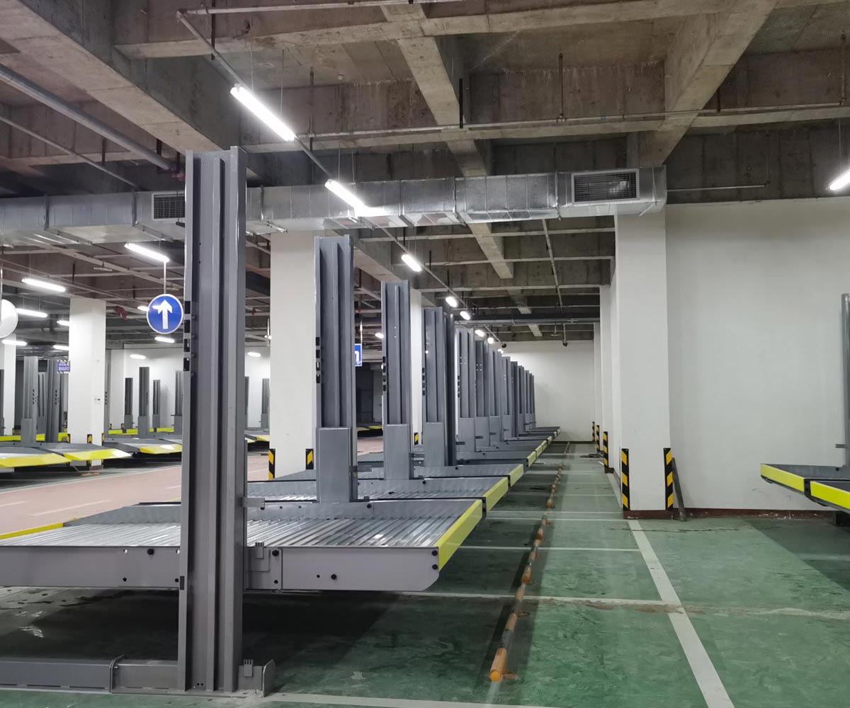 青神PJS601-27雙層四柱立體車庫地基要求及安裝注意事項
