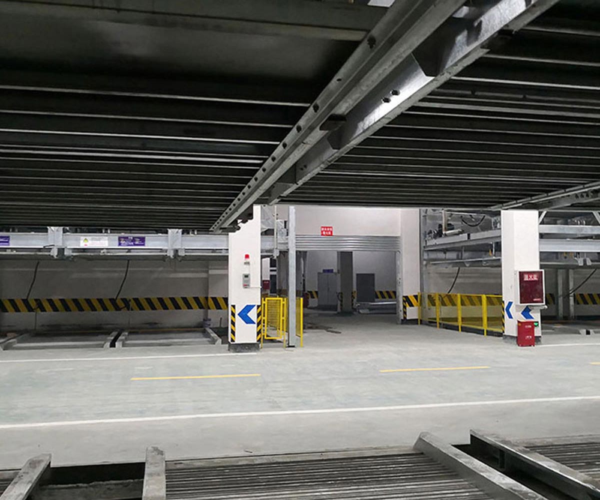 新都PSH負一正一地坑式二層升降橫移類停車設備